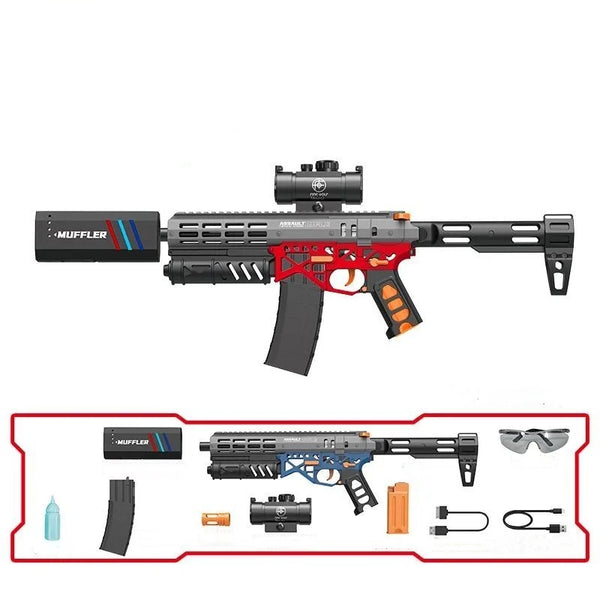 MK6 Gel Blaster With Red Light Effects And Smoke Effects