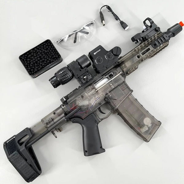 New SBL SLR Gel Blaster Transparent Edition